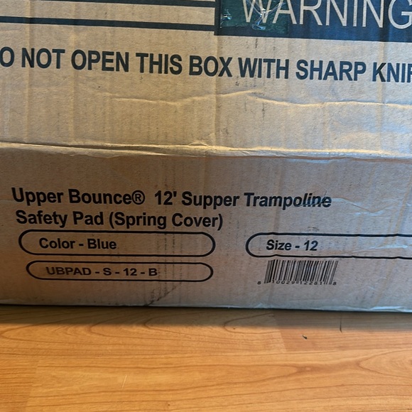 Machrus Upper Bounce Trampoline Super Spring Cover Safety Mat Pad, 12 Feet - NEW - Picture 5 of 6